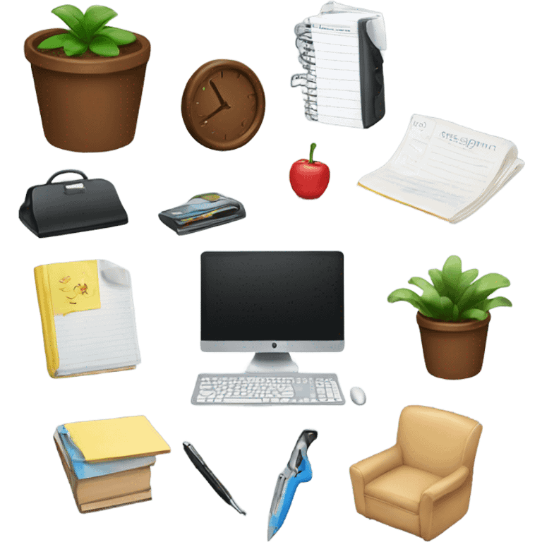 office essentials emoji