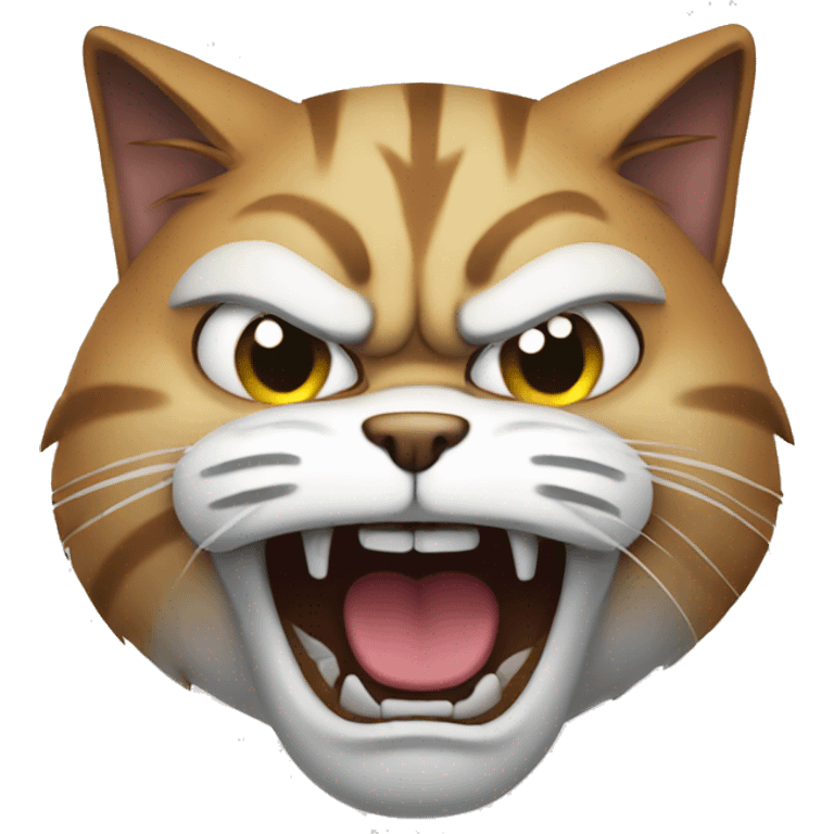 Angry cat Streaming  emoji