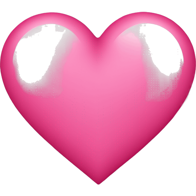 Tango pink color heart emoji