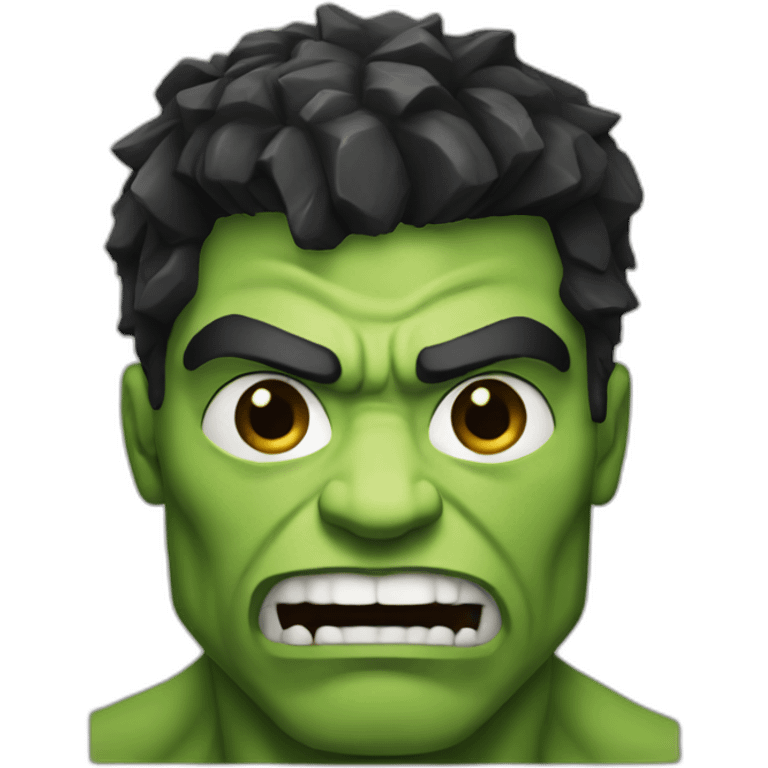 hulk with black beard emoji