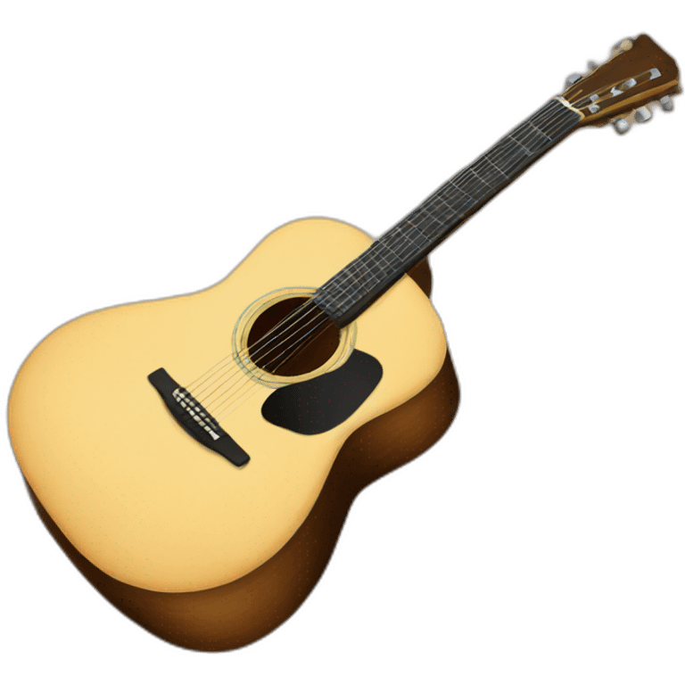 acoustic guitar emoji