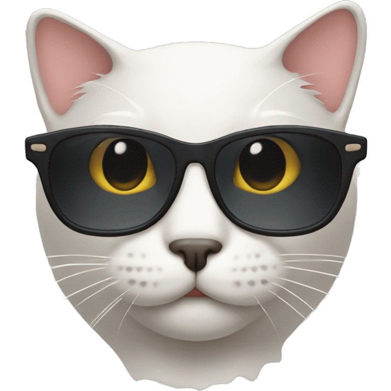 Cat with sunglasse emoji