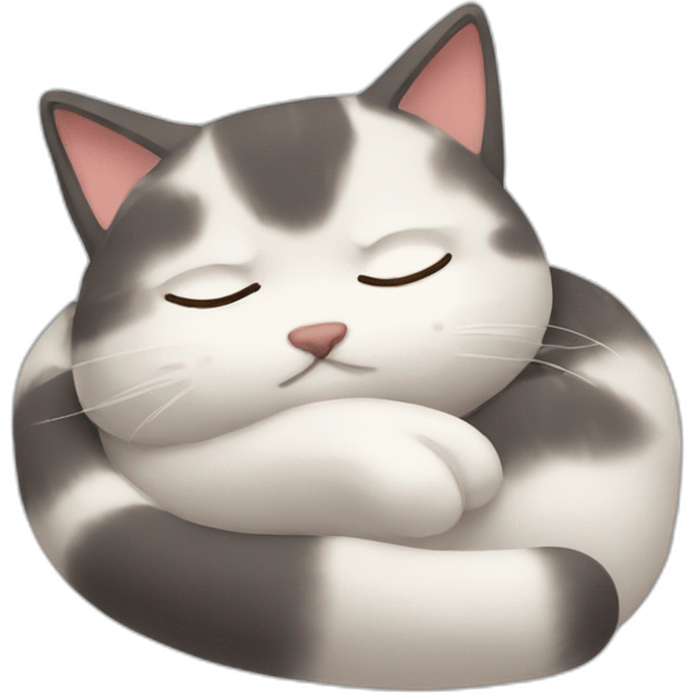 sleepy-cat emoji