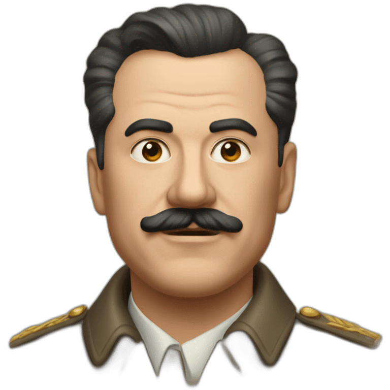 A mix of musk and stalin emoji