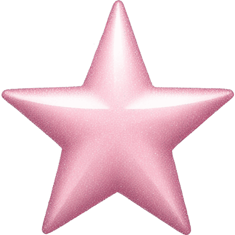 pale pink star sparkle emoji