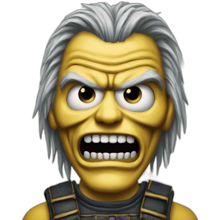 Eddie the head de Iron Maiden  emoji