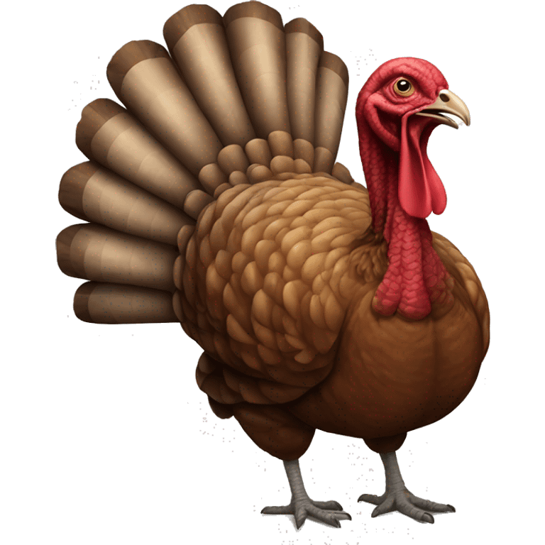 Realistic Turkey  emoji