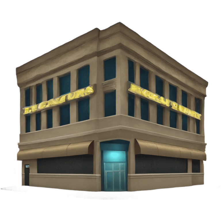 Jaguars night club building emoji