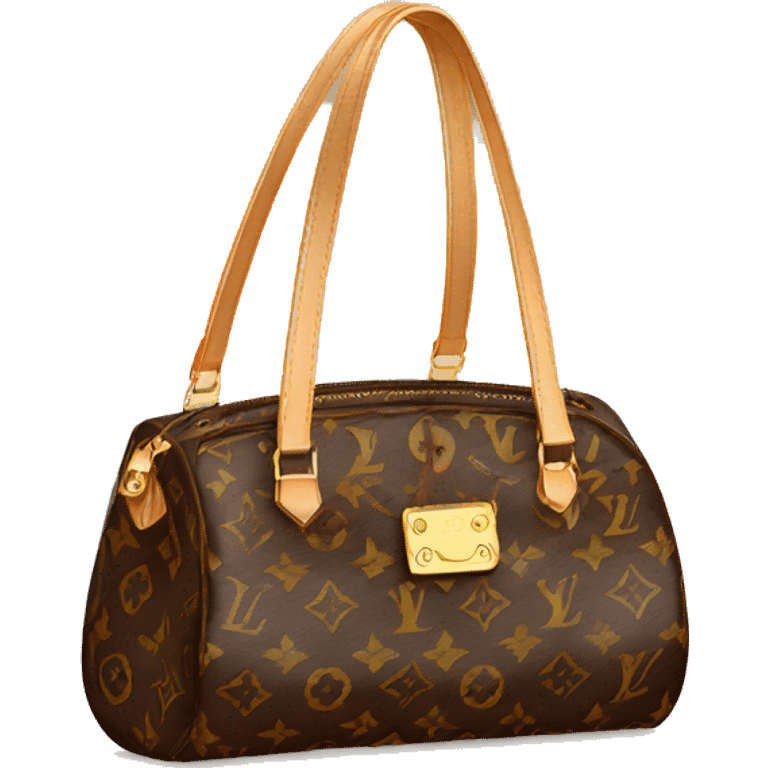 Louis Vuitton shoulder bag emoji