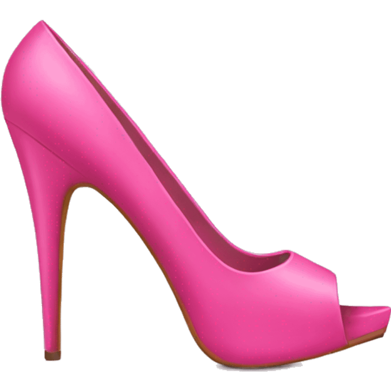 Pink high heels emoji