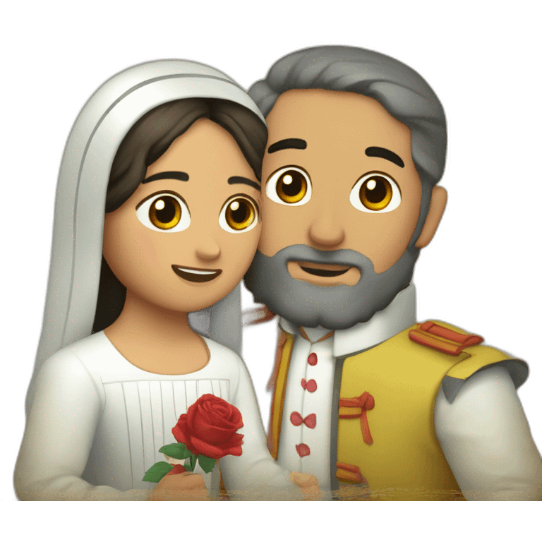 La rosa de Guadalupe y don tomas  emoji