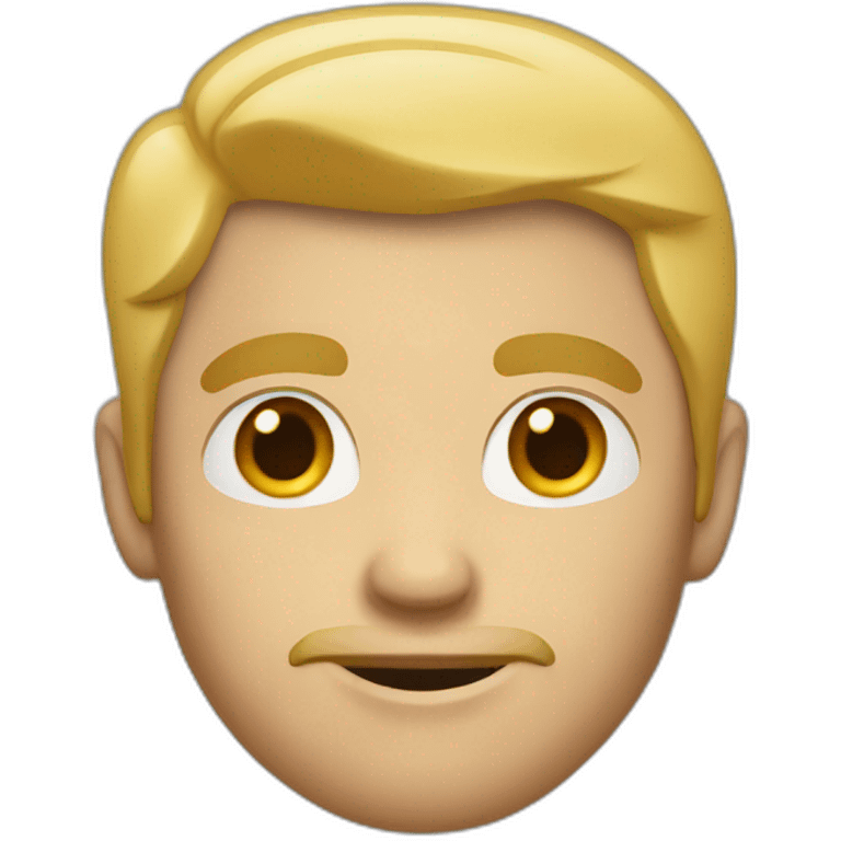 Notion styled man emoji