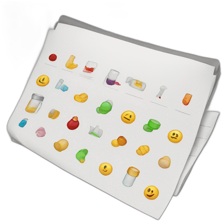 medical report emoji