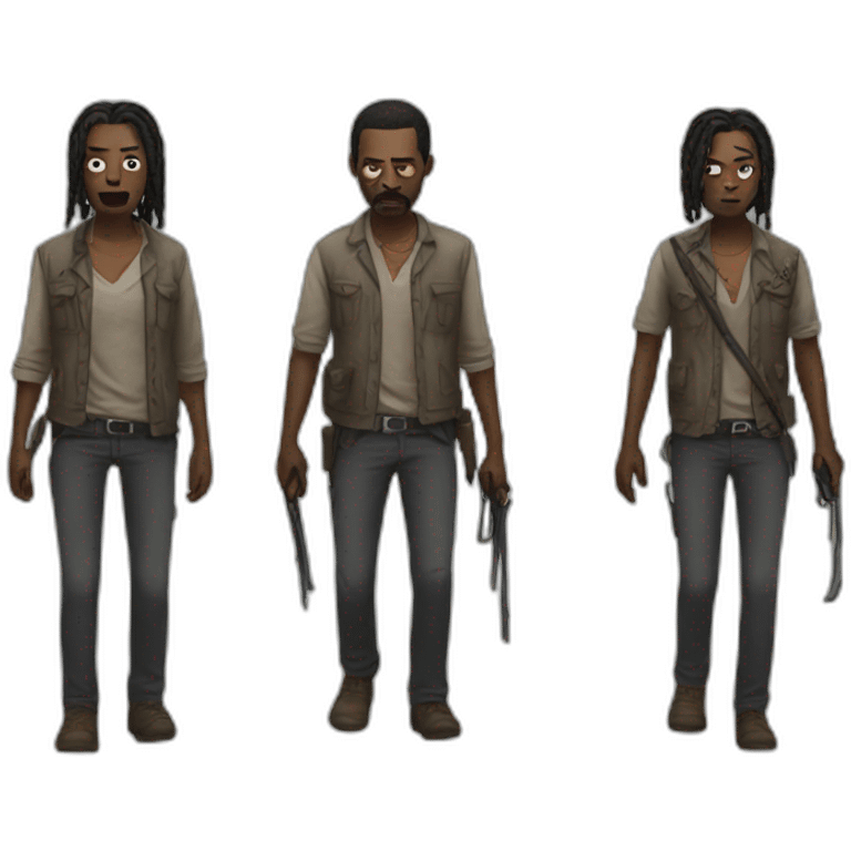 Walking dead emoji