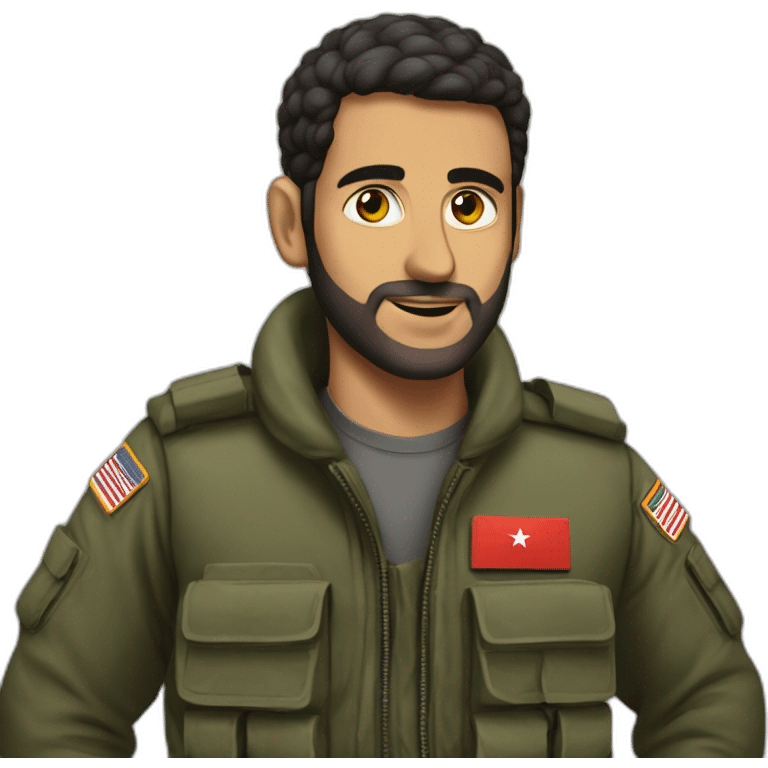 bomber of syrian origin emoji