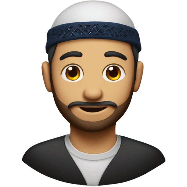 Man with yarmulke  emoji