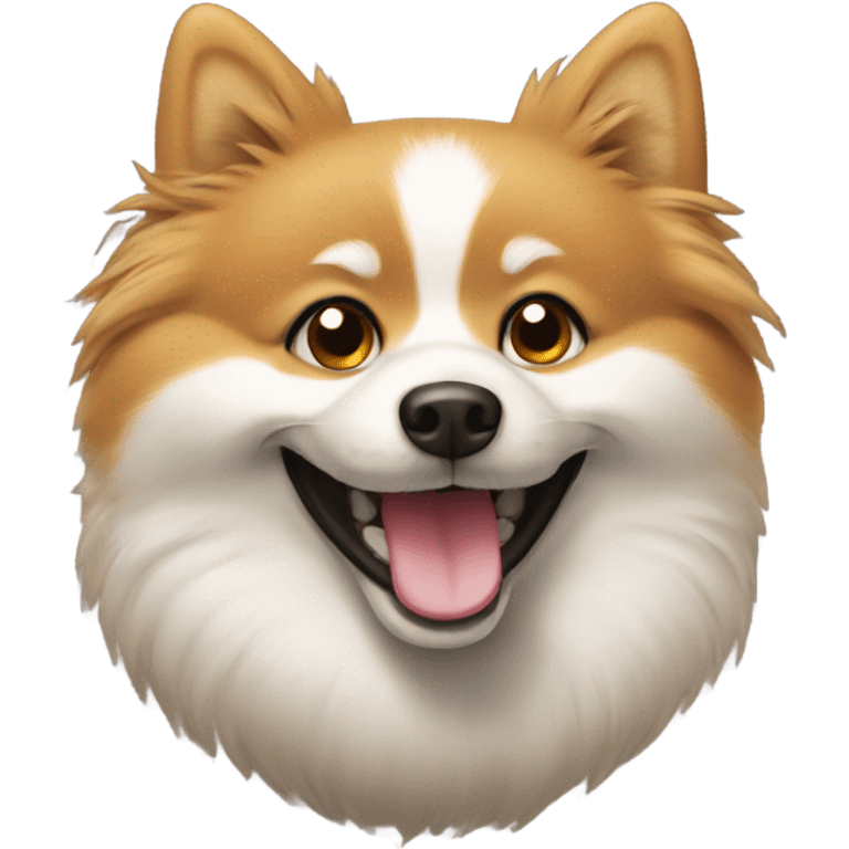 smiling spitz emoji