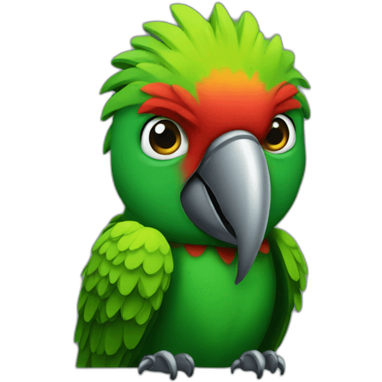 hacker parrot emoji