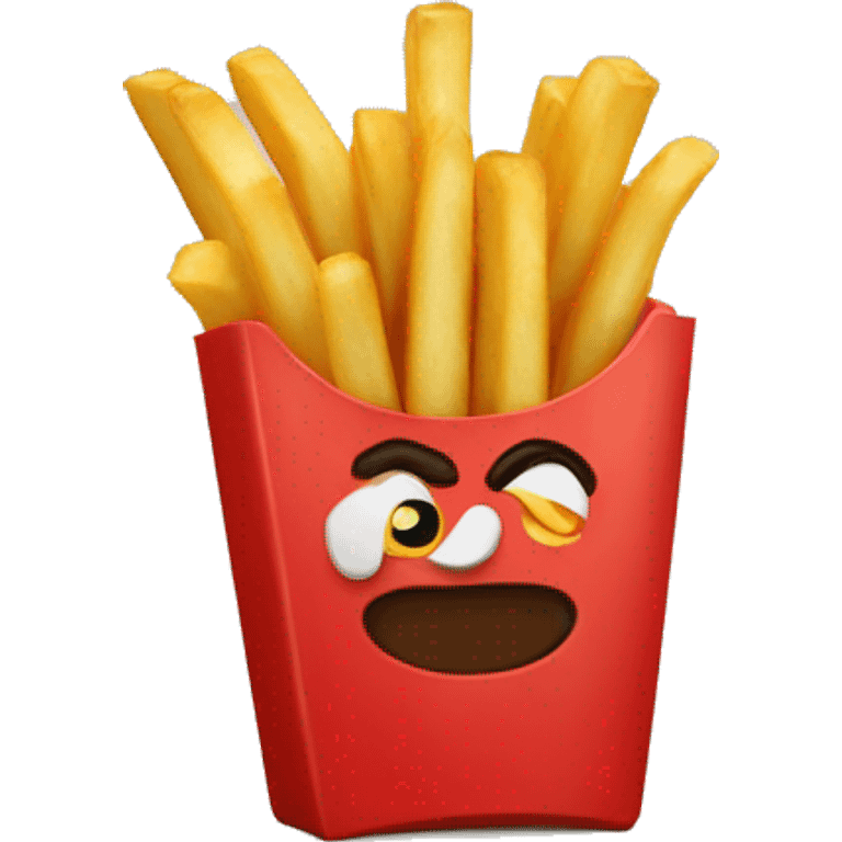 Macdonald French fries emoji