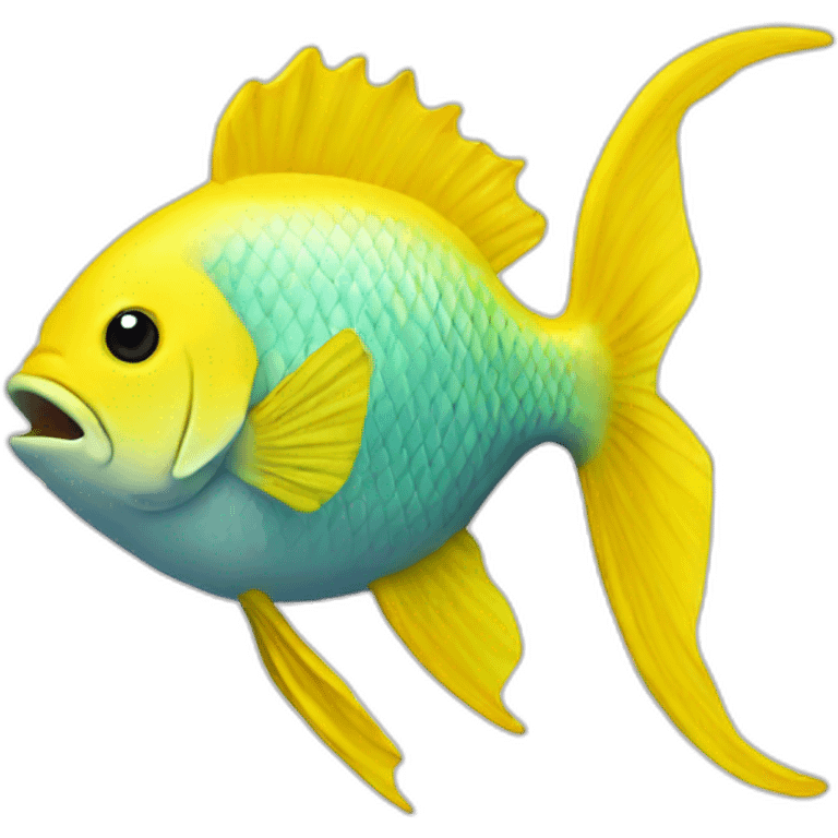 Lemon fish emoji