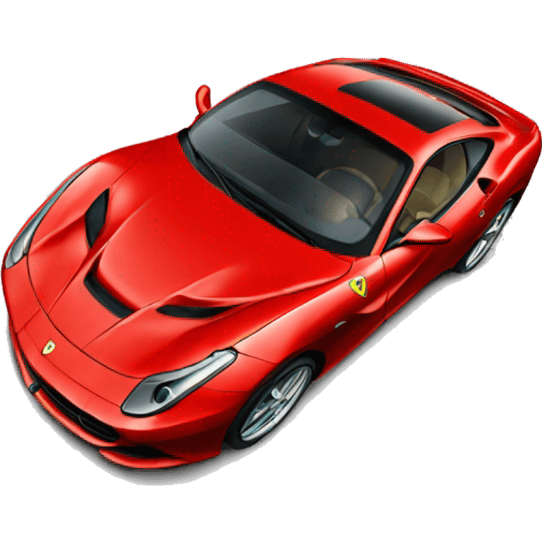 Car ferrari emoji