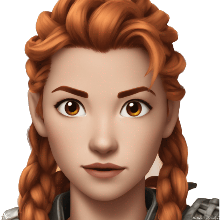 horizon forbidden west aloy face realistic emoji