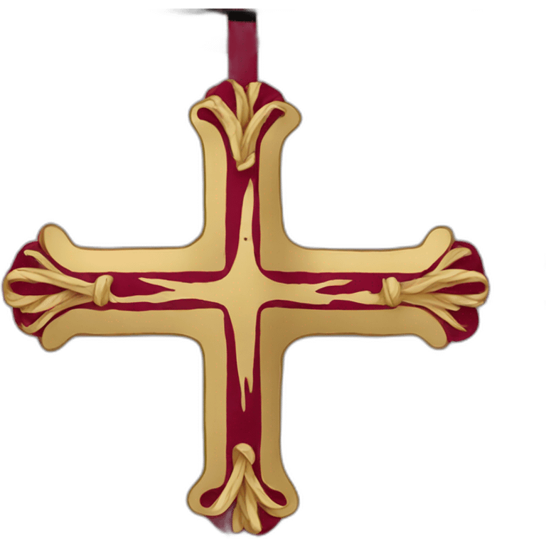 Cross of Burgundy flag emoji