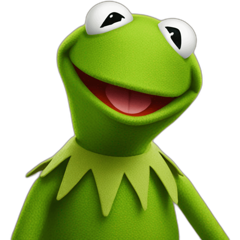 kermit the frog the angry emoji