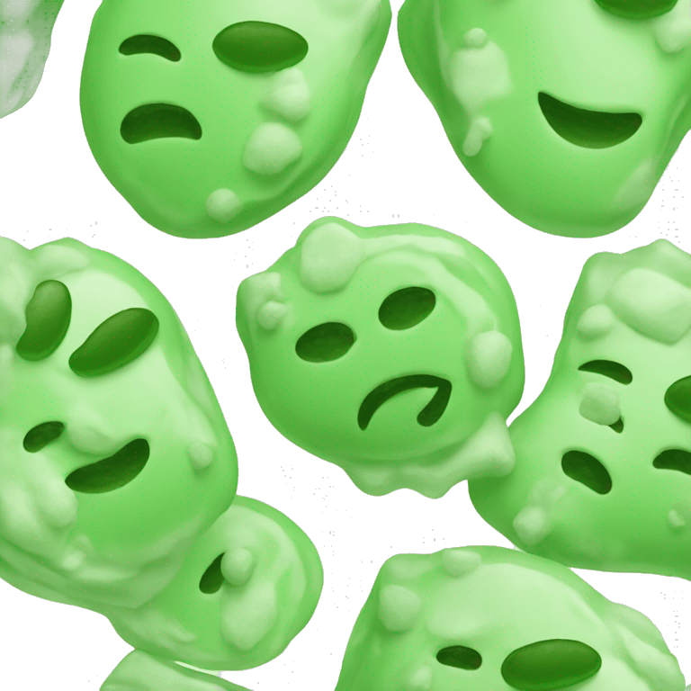 Iced matcha emoji