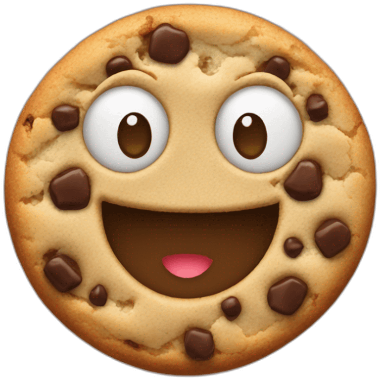 Cookie getting excited  emoji