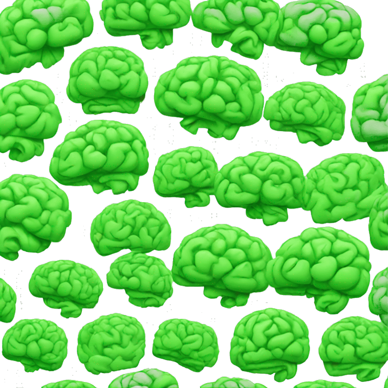 green brain emoji