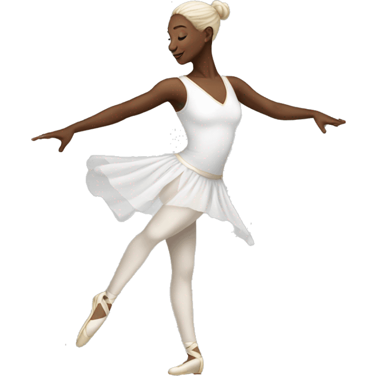 white dancer emoji