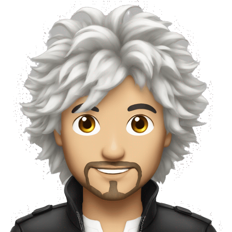 Phillip kirkorov white hair emoji