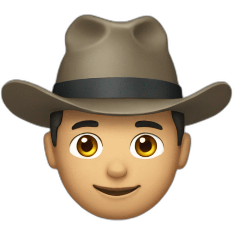 Cristiano ronaldo with a hat  emoji