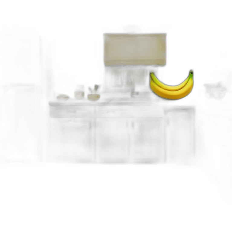 banan in kitchen emoji