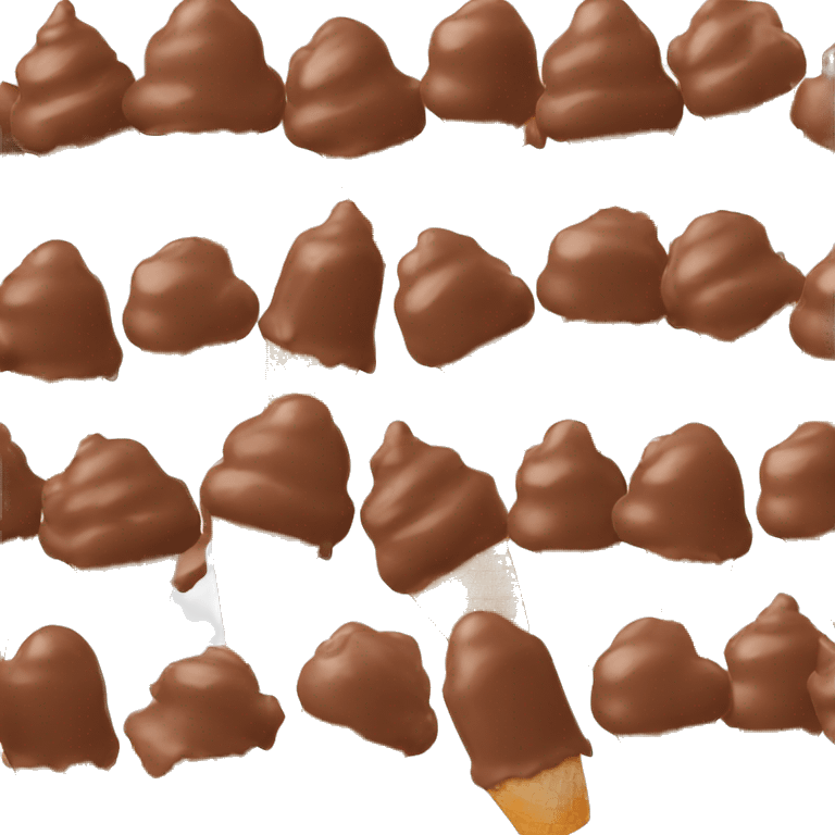 Chocolates ice cream  emoji