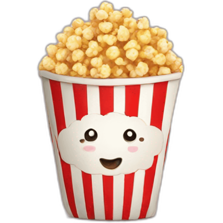 Lovely popcorn  emoji