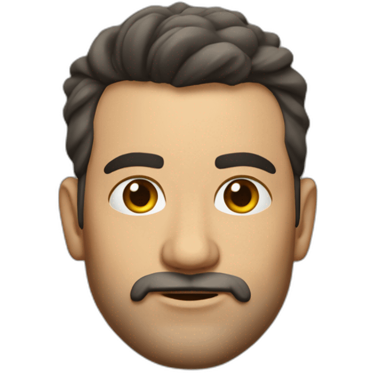 Hombre moreno jugndo Squash emoji