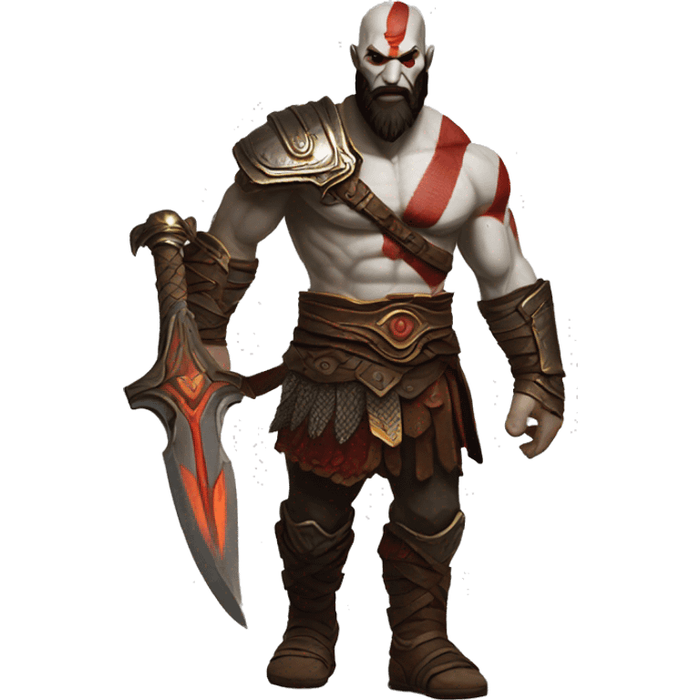 kratos god of war emoji