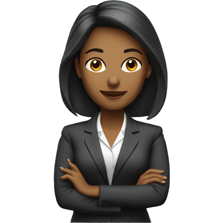 Business woman emoji