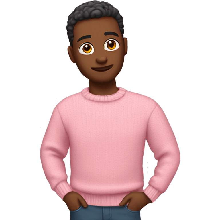 Pink sweater  emoji