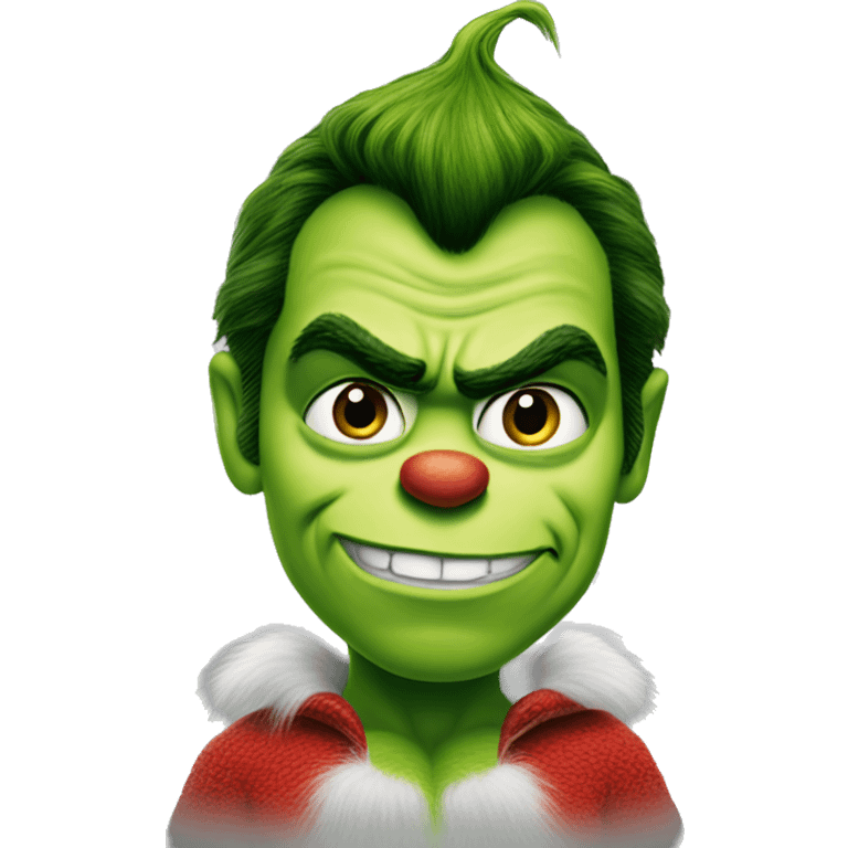 henry cavill as grinch emoji