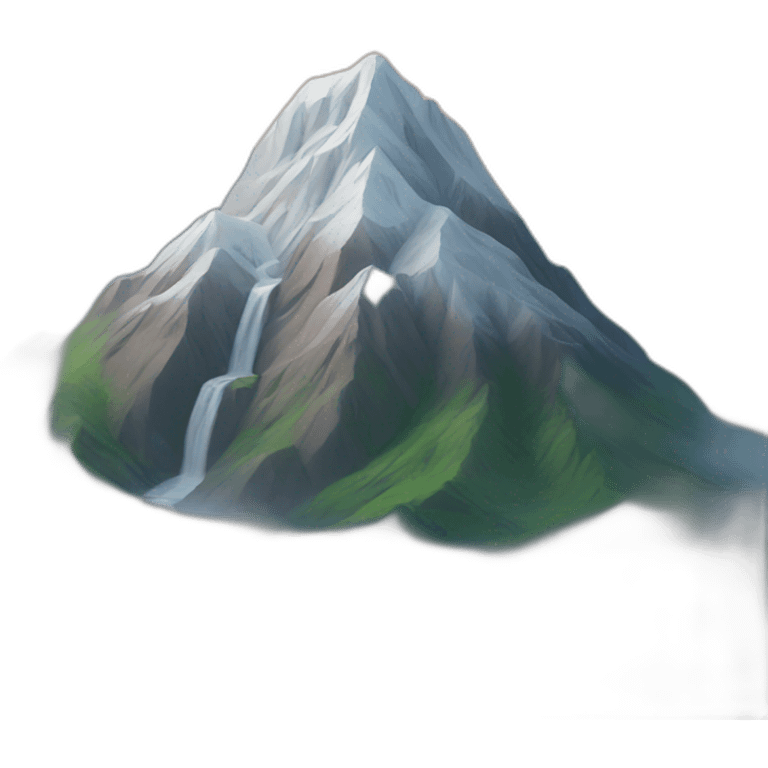 Mountain emoji