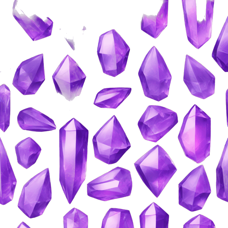 purpul crystal point emoji