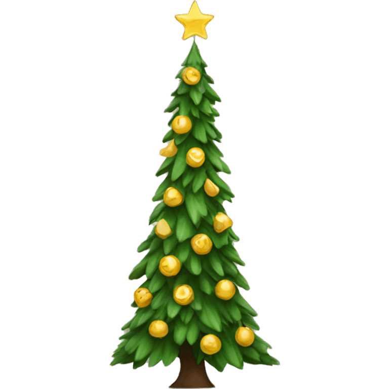 New Year tree emoji