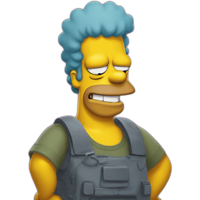 Les Simpson Tiktok emoji