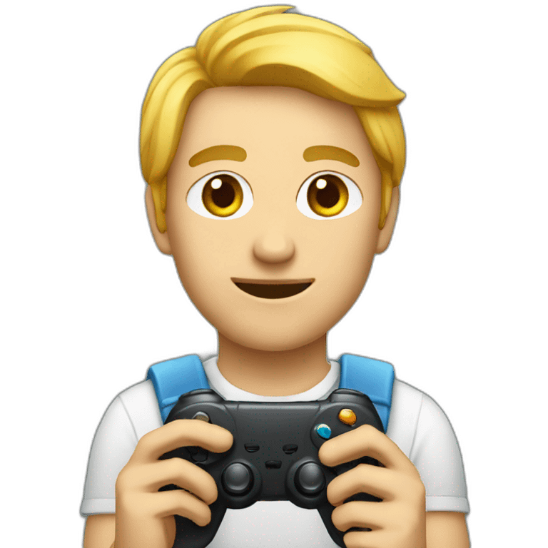 I phone play video games emoji