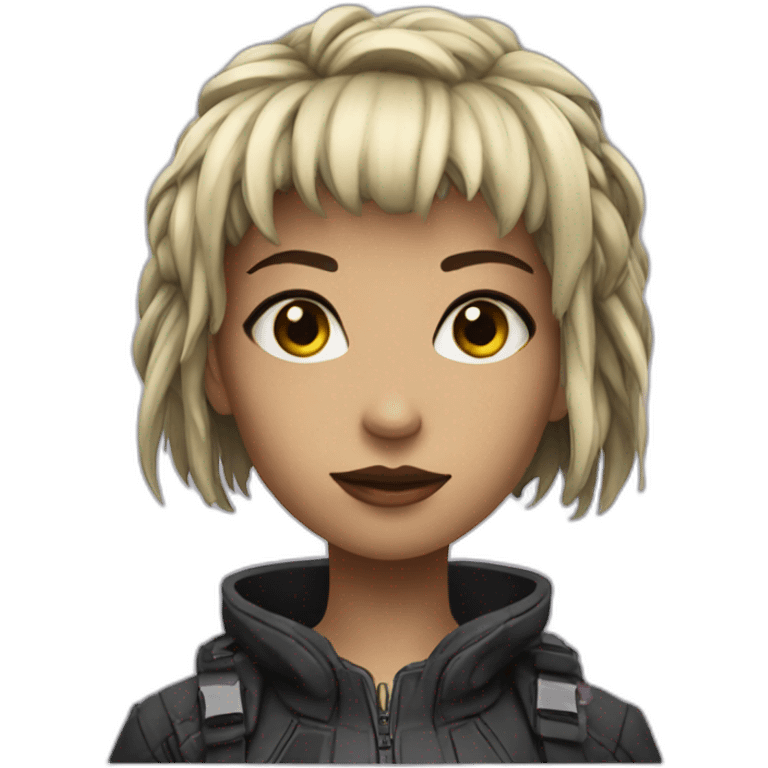 Lucy from cyberpunk edgerunners emoji