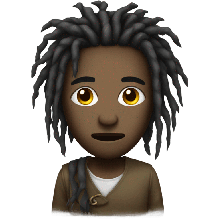 Dread head  emoji