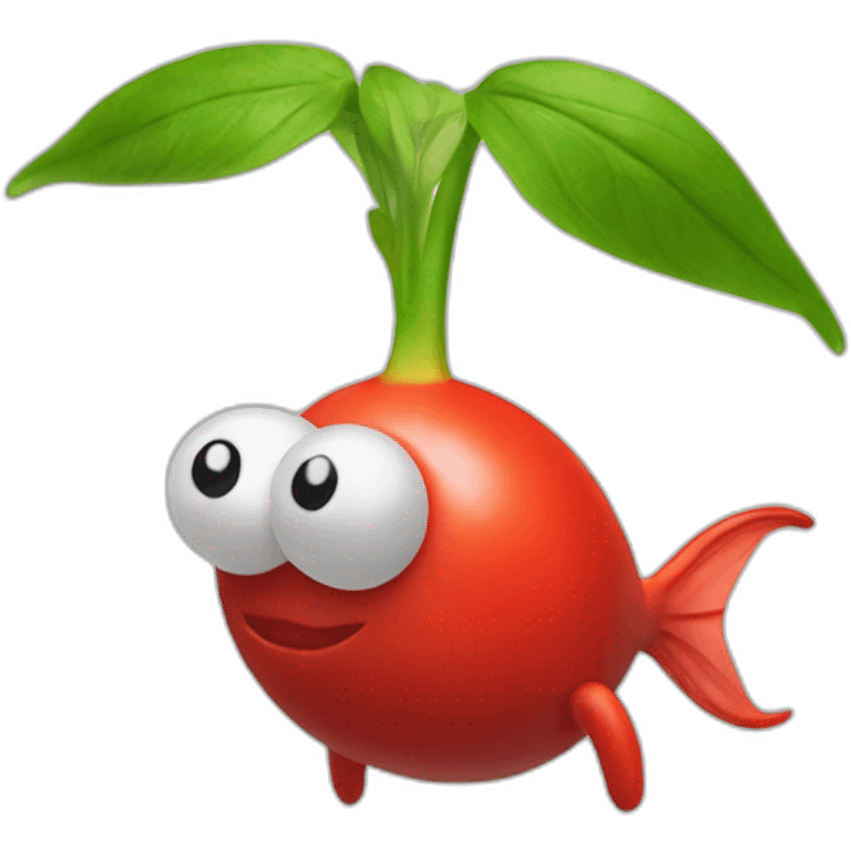 Pikmin red emoji